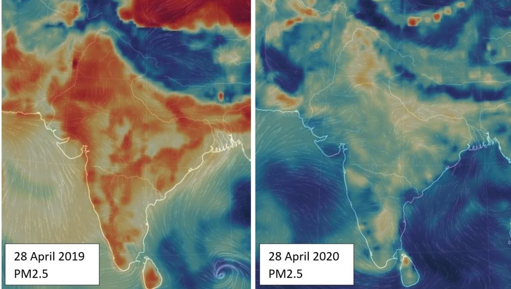 कोरोना लॉकडाउन: 115 शहरों में हवा 80% तक साफ