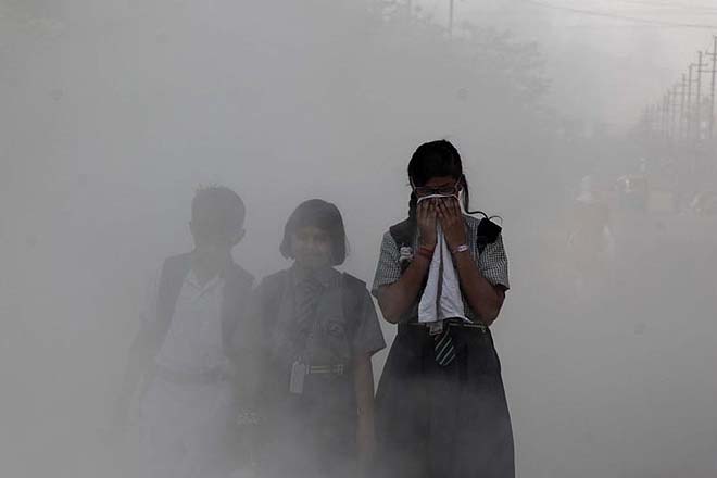 वायु प्रदूषण से घटती है ज़िंदगी 5 साल: रिपोर्ट